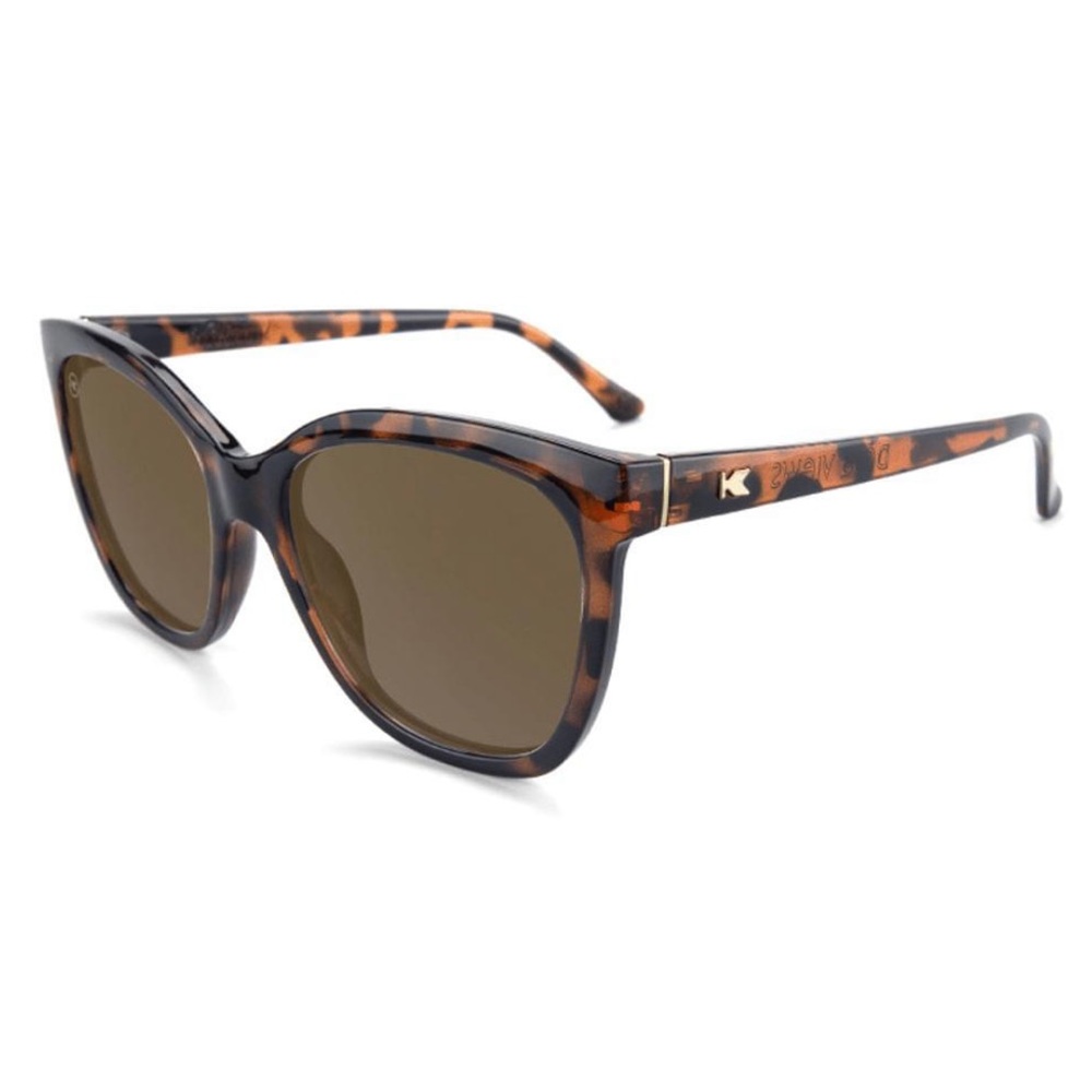 Womens sunglasses glossy tortoise shell / amber deja views knockaround